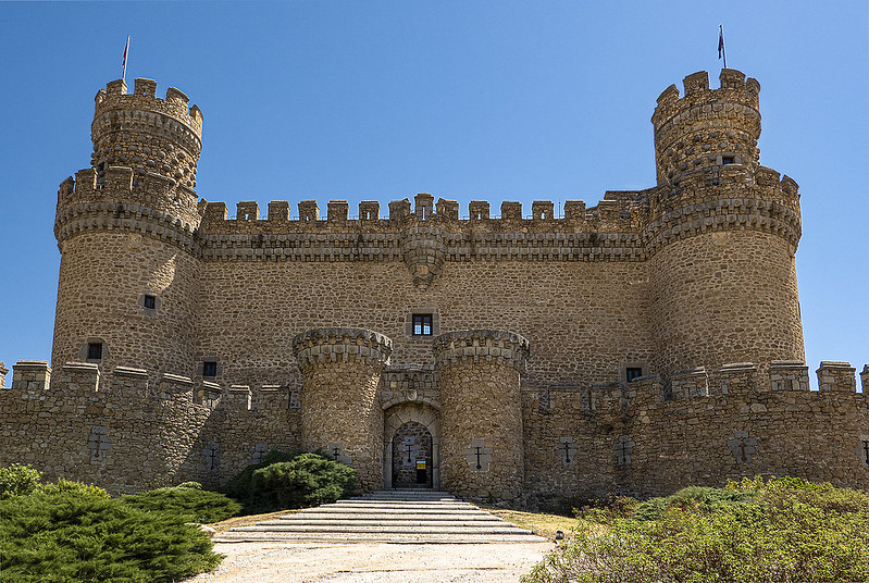 Castillo de los mendoza Manzanares el Real
