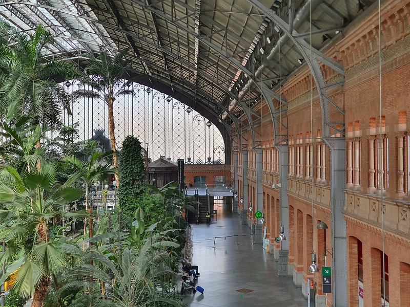 Atocha station madrid 8 emblemating filming locations in Spain