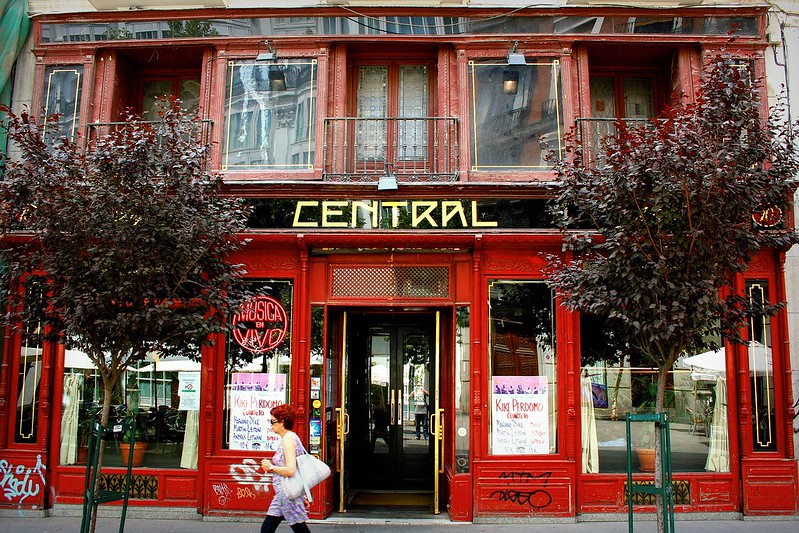 café central of madrid, live music bar