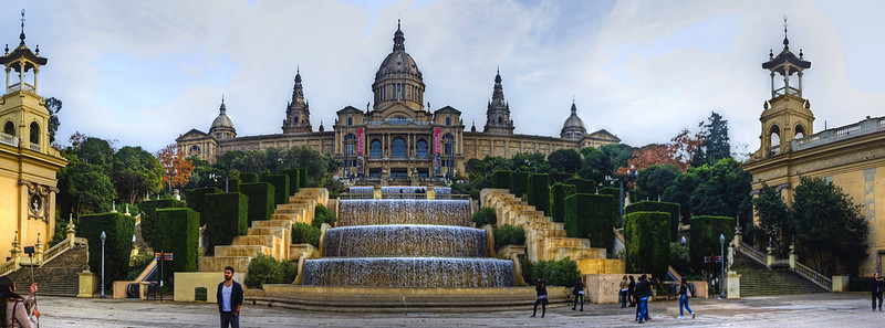 palau nacional in Barcelona